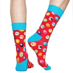 Happy Socks Pool/Billiards Socks - Men’s Size L (10-13)